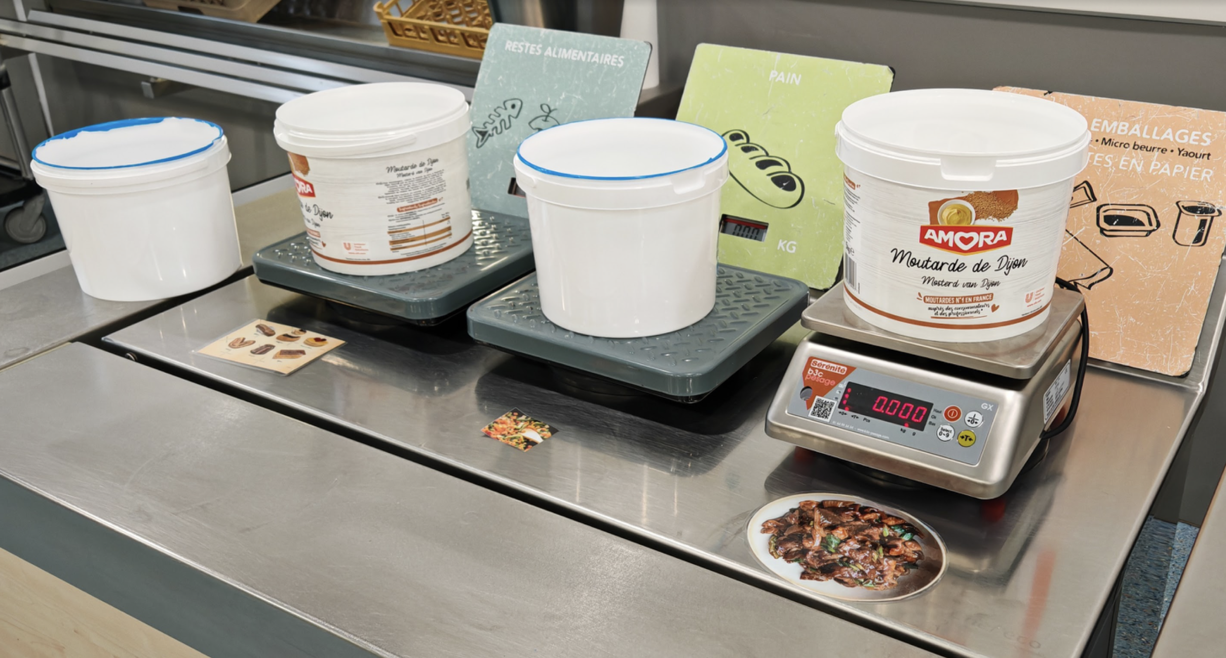 Mission pesées du gaspillage alimentaire réussi !