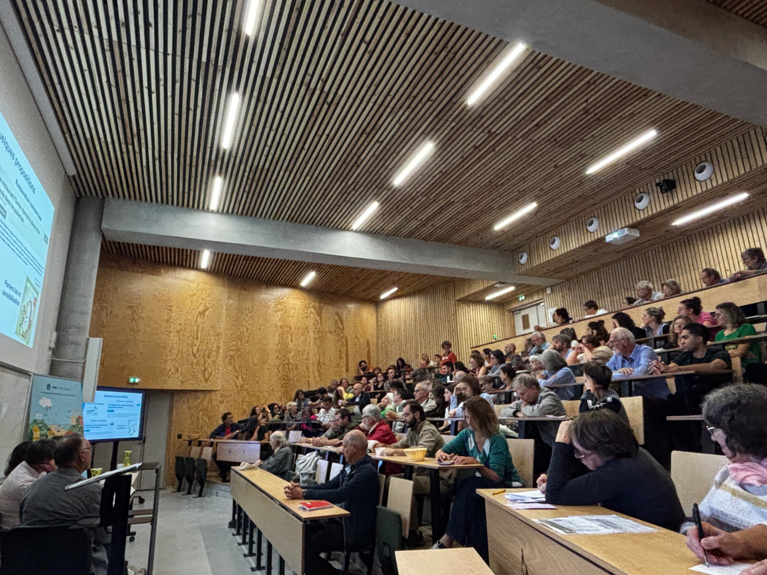 Soirée intense et réussie autour des thèmes climat, santé et alimentation